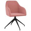 vidaXL Chaises &agrave; manger lot de 6 rose velours