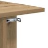 vidaXL Table d'appoint Ch&ecirc;ne artisanal 35 x 40 x 55 cm