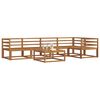 vidaXL Ensemble de canap&eacute;s d'ext&eacute;rieur 6 pcs Naturel