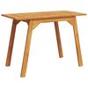 vidaXL Table &agrave; manger de jardin 110x56x75 cm bois massif d'acacia
