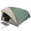 vidaXL Tente Tunnel 10 personne Imperm&eacute;able Vert taffetas