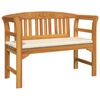 vidaXL Ensemble de Mobilier 4 pcs Naturel Bois d'Acacia Massif