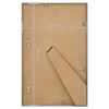 vidaXL Collage de cadres photo 5 pcs de table Argent&eacute; 13x18 cm MDF