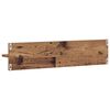 vidaXL &Eacute;tag&egrave;re Murale avec &eacute;tag&egrave;re 2 pcs Bois Ancien 80 x 11,5 x 18 cm