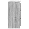 vidaXL Buffet sonoma gris 100x35x76 cm bois d'ing&eacute;nierie