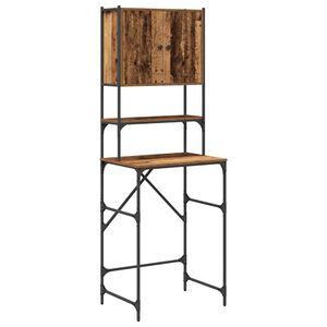vidaXL Cabinet pour lave-linge Bois ancien 68 x 48,5 x 194 cm