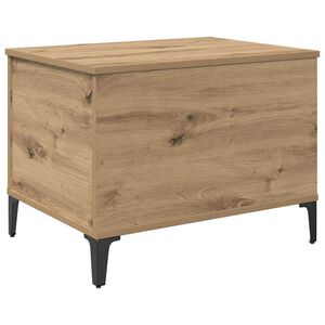 vidaXL Table basse Ch&ecirc;ne artisanal 60 x 44,5 x 45 cm Bois d'ing&eacute;nierie