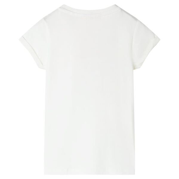 T-shirt pour enfants &eacute;cru 128