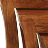 vidaXL Table gigogne 3 pcs Bois massif d'acacia 50x35x50 cm Marron