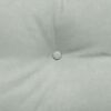 vidaXL Coussin de Dos Gris clair 160 x 24 x 50 cm Velours