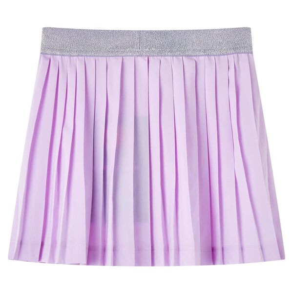 Jupe pliss&eacute;e pour enfants lila 128