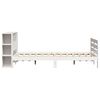 vidaXL Cadre de lit sans matelas blanc 140x190 cm bois de pin massif