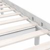vidaXL Cadre de lit sans matelas blanc bois massif 100x200 cm