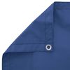 vidaXL &Eacute;cran de balcon Bleu 120 x 200 cm Oxford alu enduit de PU