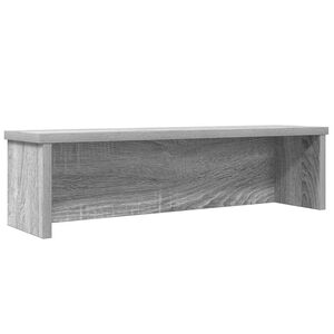 vidaXL &Eacute;tag&egrave;re de cuisine empilable sonoma gris 50x15x16 cm