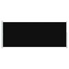vidaXL Auvent lat&eacute;ral r&eacute;tractable de patio 200x500 cm Noir