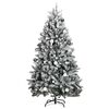 vidaXL Sapin de No&euml;l artificiel articul&eacute; 300 LED et boules 270 cm
