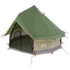 vidaXL Tente Tipi 4 personne Vert Polyester et Acier