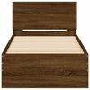 vidaXL Cadre de lit sans matelas avec t&ecirc;te de lit 75x190 cm