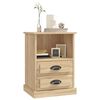 vidaXL Table de chevet ch&ecirc;ne sonoma 43x36x60 cm