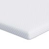 vidaXL Surmatelas Blanc 70 x 200 x 3.5 cm Tissu Jacquard
