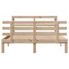 vidaXL Cadre de lit et t&ecirc;te de lit sans matelas 135x190 cm