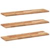 vidaXL &Eacute;tag&egrave;res flottantes 3 pcs 100x20x2 cm acacia massif &agrave; l'huile