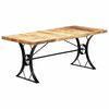 vidaXL Table &agrave; manger 180x90x76 cm Bois de manguier massif
