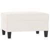 vidaXL Canap&eacute; 3 places avec repose-pieds Beige 210 cm Tissu microfibre