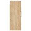 vidaXL Armoires murales 2 pcs ch&ecirc;ne sonoma bois d'ing&eacute;nierie