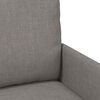 vidaXL Canap&eacute;s avec coussin 55cm Taupe Contreplaqu&eacute;