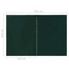 vidaXL Portes de tente de r&eacute;ception 2 pcs avec fermeture &eacute;clair Vert