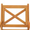 vidaXL Ensemble &agrave; manger de jardin 5 pcs Bois d'acacia solide
