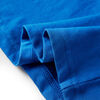 T-shirt enfants &agrave; manches longues bleu cobalt 140