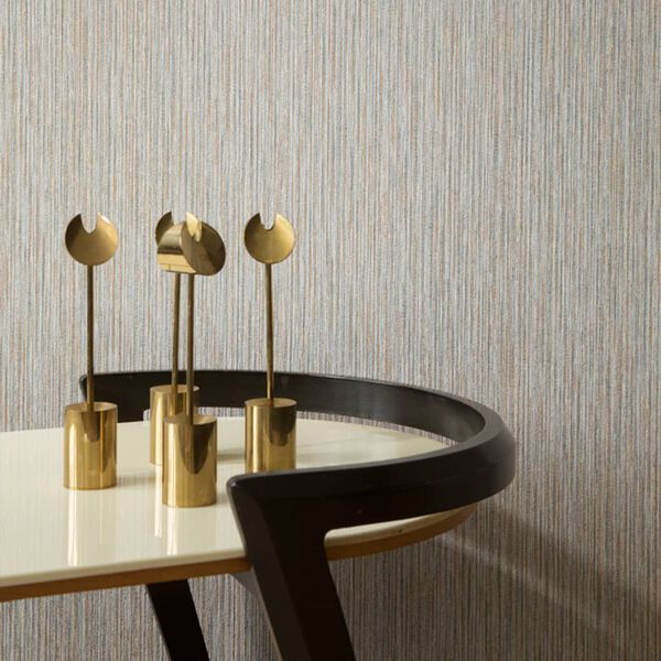 DUTCH WALLCOVERINGS Papier peint gris-marron