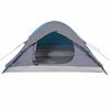 vidaXL Tente de camping &agrave; d&ocirc;me 4 personnes bleu imperm&eacute;able