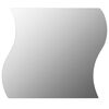 vidaXL Miroir mural 8 pcs 20 x 20 cm Ondul&eacute; Verre