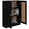 vidaXL Biblioth&egrave;que Noir 82,5x30,5x115 cm Bois d'ing&eacute;nierie