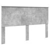 vidaXL Cadre de lit B&eacute;ton 160 x 200 cm Bois de pin massif