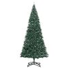 vidaXL Arbre de No&euml;l artificiel pr&eacute;-&eacute;clair&eacute; avec ensemble de boules