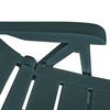 vidaXL Ensemble de bistro 3 pcs Plastique Vert