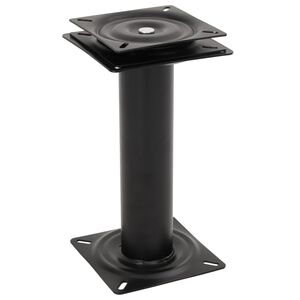 vidaXL Pi&eacute;destal de si&egrave;ge de bateau avec si&egrave;ge pivotant &agrave; 360 acier