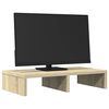 vidaXL Support de moniteur ch&ecirc;ne sonoma 50x27x10 cm bois d'ing&eacute;nierie