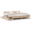vidaXL Cadre de lit sans matelas 180x200 cm bois massif de pin