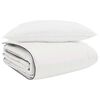 vidaXL Duvet d'hiver avec oreiller 2 pc Blanc Plume de canard