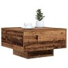 vidaXL Table basse Bois Ancien 55 x 55 x 31 cm Bois d'ing&eacute;nierie