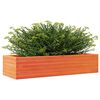 vidaXL Jardini&egrave;re cire marron 110x40x23 cm bois de pin massif