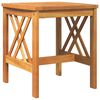 vidaXL Chaises de jardin lot de 2 Bois d'acacia massif