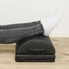 HI Coussin de repose-pied de soulagement de pression 42x30x15 cm noir