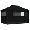 vidaXL Tente de f&ecirc;te Noir 279 x 410 x 315 cm Tissu Oxford